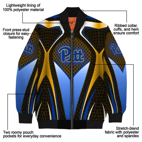 Pittsburgh20Panthers20NCAAZone Jacket 5 Bomber 10.webp