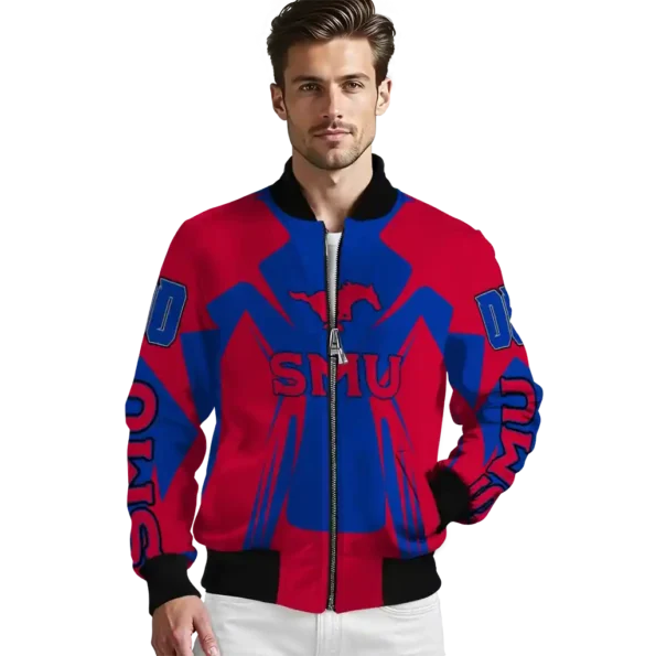SMU20Mustangs20NCAAZone Jacket 3 Bomber 1.webp