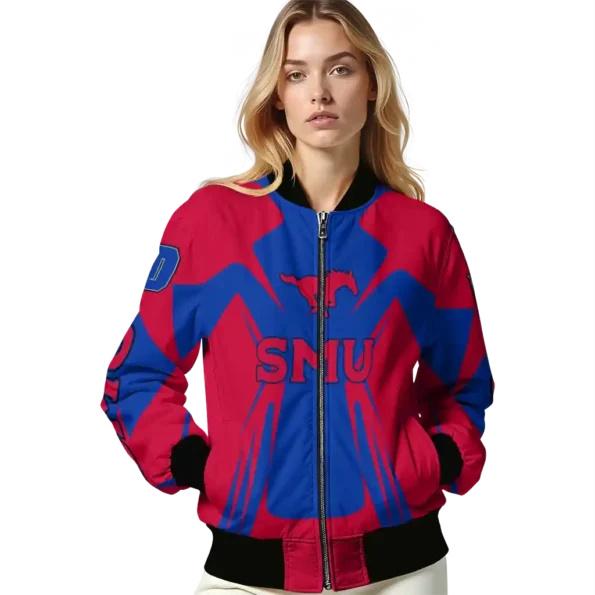 SMU20Mustangs20NCAAZone Jacket 4 Bomber 1.webp