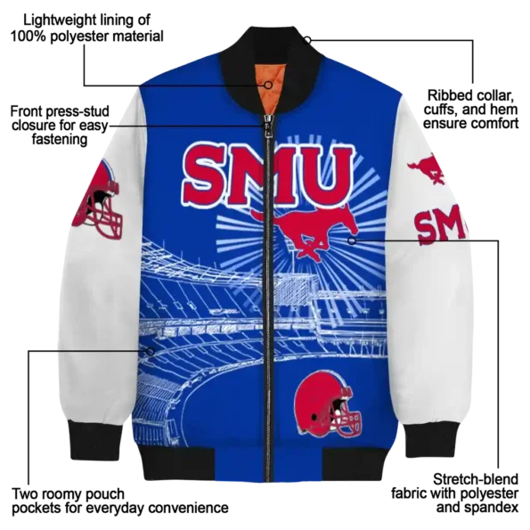 SMU20Mustangs20NCAAZone Jacket 5 Bomber 12.webp