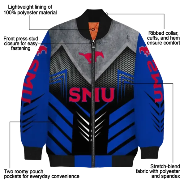SMU20Mustangs20NCAAZone Jacket 5 Bomber 3.webp