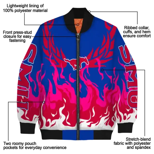 SMU20Mustangs20NCAAZone Jacket 5 Bomber 7.webp