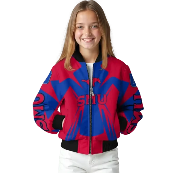 SMU20Mustangs20NCAAZone Jacket 7 Bomber 1.webp