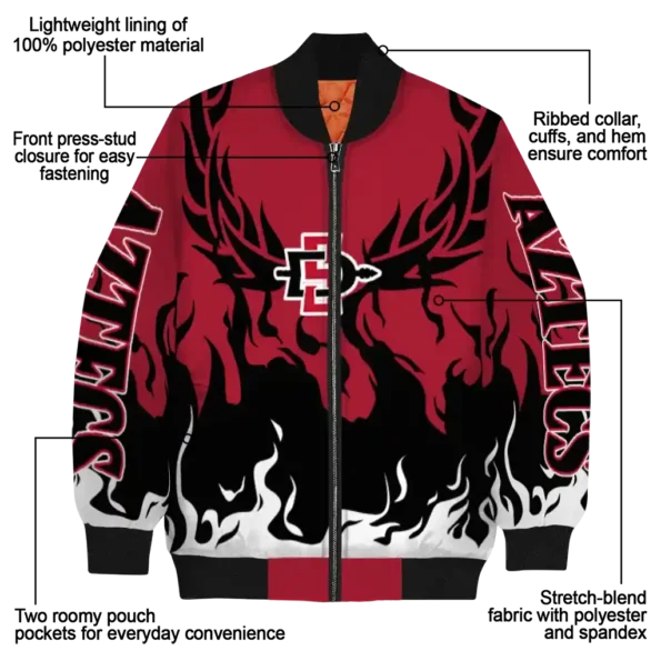 San20Diego20State20Aztecs20NCAAZone Jacket 5 Bomber 7.webp
