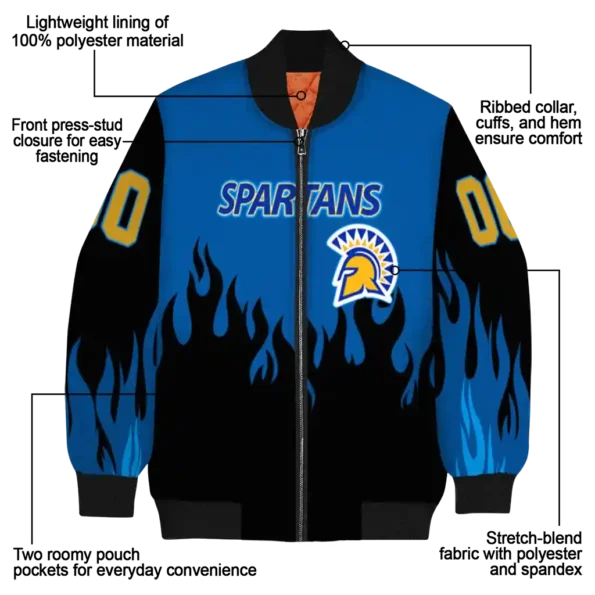 San20Jose20State20Spartans20NCAAZone Jacket 5 Bomber.webp