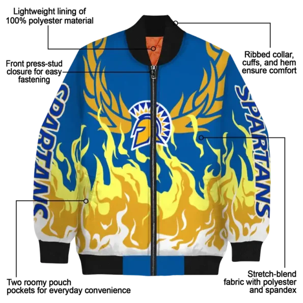 San20Jose20State20Spartans20NCAAZone Jacket 5 Bomber 7.webp
