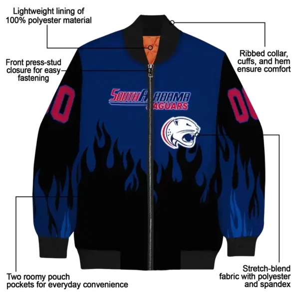 South20Alabama20Jaguars20NCAAZone Jacket 5 Bomber.webp