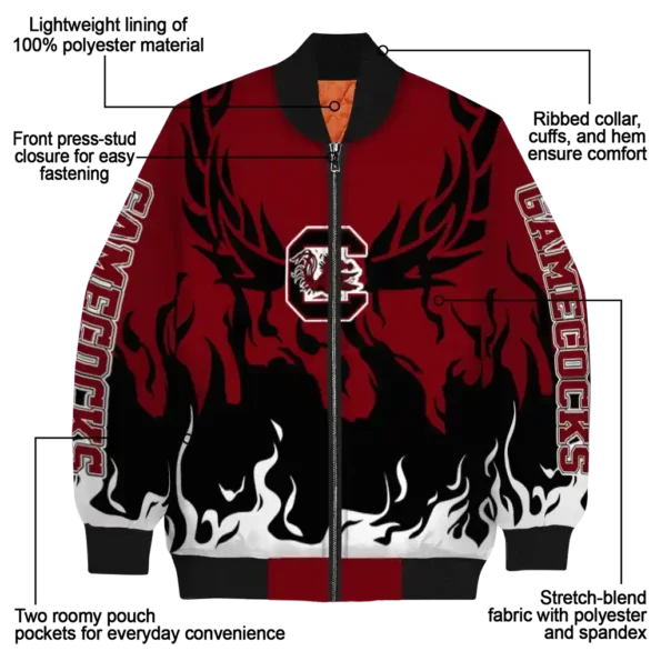 South20Carolina20Gamecocks20NCAAZone Jacket 5 Bomber 7.webp