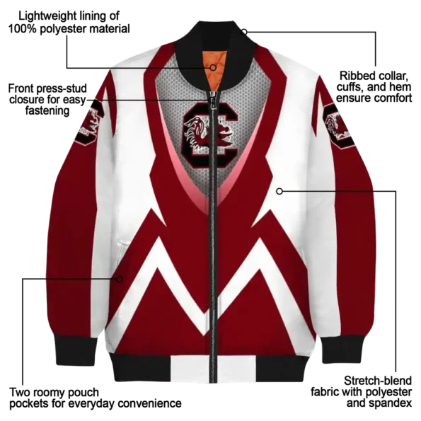 South20Carolina20Gamecocks20NCAAZone Jacket 5 Bomber 8.webp