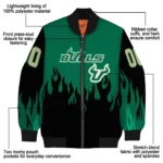 South20Florida20Bulls20NCAAZone Jacket 1 Bomber.webp