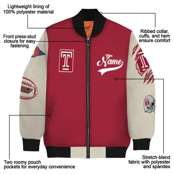 Temple20Owls20NCAAZone Jacket 5 Bomber 2.webp