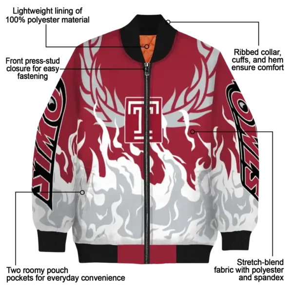 Temple20Owls20NCAAZone Jacket 5 Bomber 7.webp
