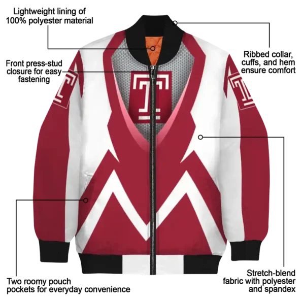 Temple20Owls20NCAAZone Jacket 5 Bomber 8.webp