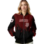 Texas20AM20Aggies20NCAAZone Jacket 1 Bomber.webp