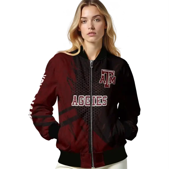 Texas20AM20Aggies20NCAAZone Jacket 4 Bomber 5.webp