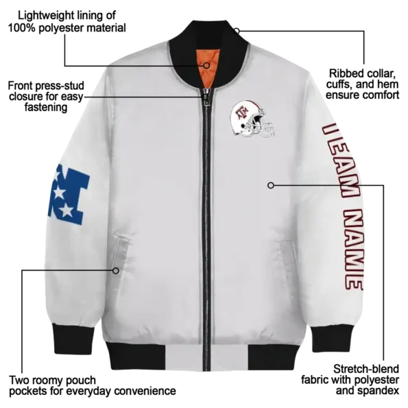 Texas20AM20Aggies20NCAAZone Jacket 5 Bomber 11.webp