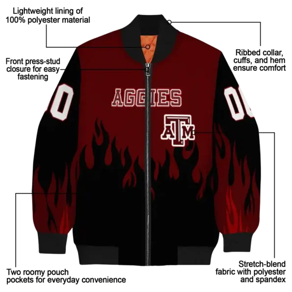 Texas20AM20Aggies20NCAAZone Jacket 5 Bomber.webp