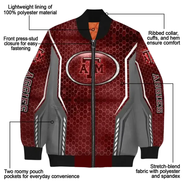 Texas20AM20Aggies20NCAAZone Jacket 5 Bomber 9.webp