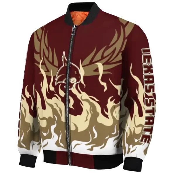 Texas20State20Bobcats20NCAAZone Jacket 1 Bomber 7.webp