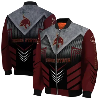 Texas20State20Bobcats20NCAAZone Jacket 2 Bomber 3.webp