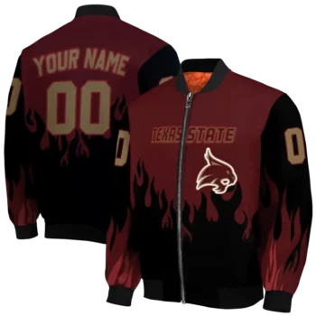 Texas20State20Bobcats20NCAAZone Jacket 2 Bomber.webp