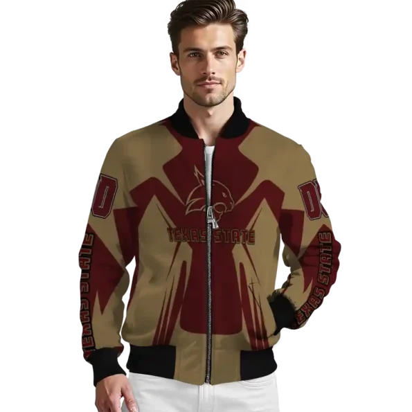 Texas20State20Bobcats20NCAAZone Jacket 3 Bomber 1.webp