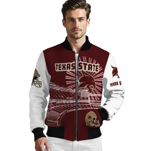 Texas20State20Bobcats20NCAAZone Jacket 3 Bomber 12.webp