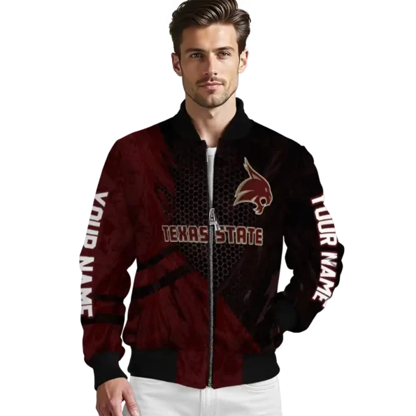 Texas20State20Bobcats20NCAAZone Jacket 3 Bomber 5.webp