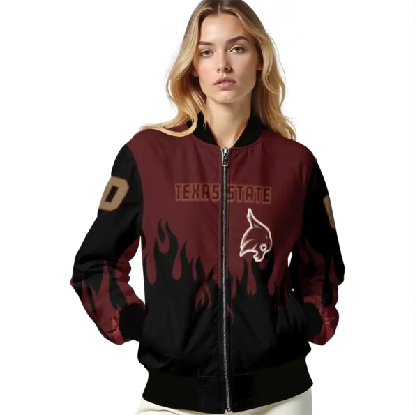 Texas20State20Bobcats20NCAAZone Jacket 4 Bomber.webp