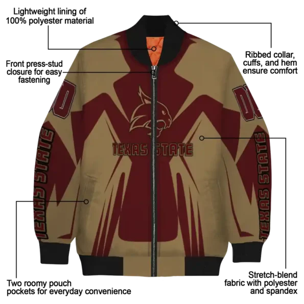 Texas20State20Bobcats20NCAAZone Jacket 5 Bomber 1.webp