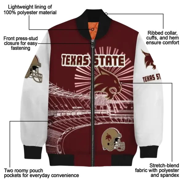Texas20State20Bobcats20NCAAZone Jacket 5 Bomber 12.webp