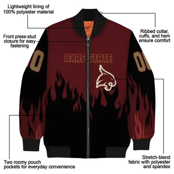 Texas20State20Bobcats20NCAAZone Jacket 5 Bomber.webp