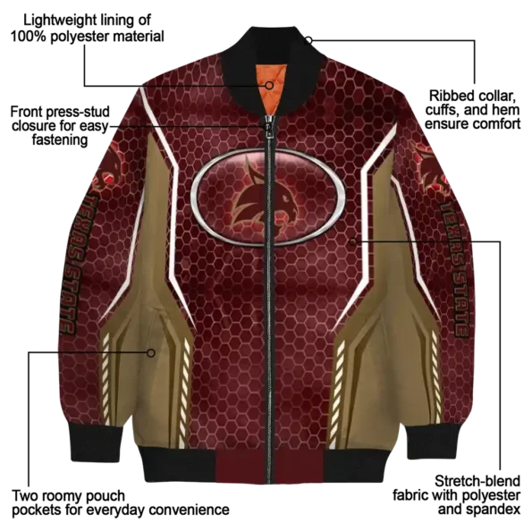 Texas20State20Bobcats20NCAAZone Jacket 5 Bomber 9.webp