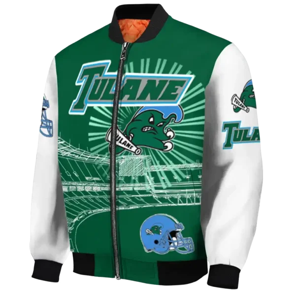 Tulane20Green20Wave20NCAAZone Jacket 1 Bomber 12.webp