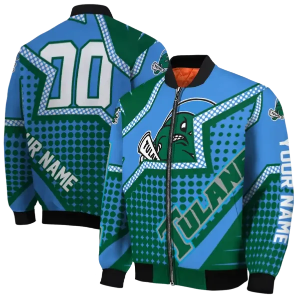 Tulane20Green20Wave20NCAAZone Jacket 2 Bomber 18.webp
