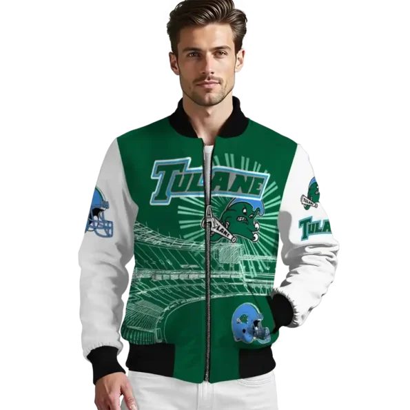 Tulane20Green20Wave20NCAAZone Jacket 3 Bomber 12.webp