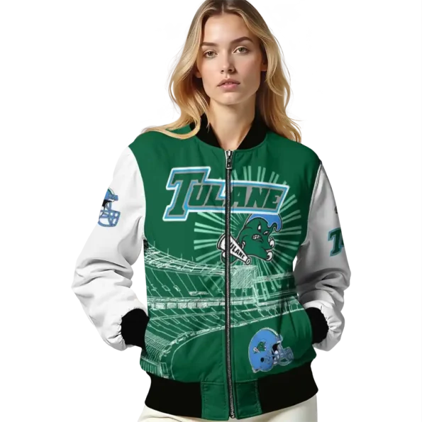 Tulane20Green20Wave20NCAAZone Jacket 4 Bomber 12.webp