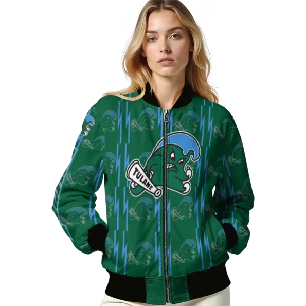 Tulane20Green20Wave20NCAAZone Jacket 4 Bomber 15.webp