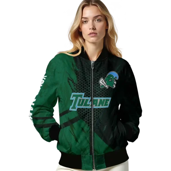 Tulane20Green20Wave20NCAAZone Jacket 4 Bomber 5.webp