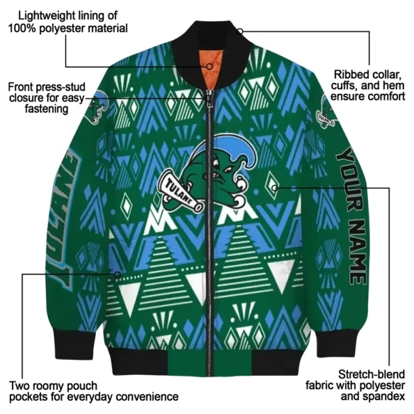 Tulane20Green20Wave20NCAAZone Jacket 5 Bomber 17.webp
