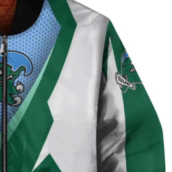 Tulane20Green20Wave20NCAAZone Jacket 6 Bomber 8.webp
