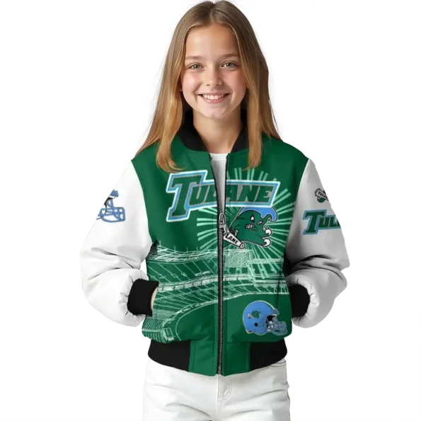 Tulane20Green20Wave20NCAAZone Jacket 7 Bomber 12.webp