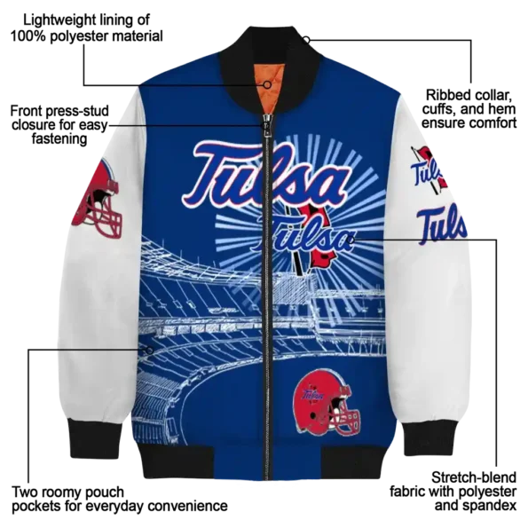 Tulsa20Golden20Hurricane20NCAAZone Jacket 5 Bomber 12.webp