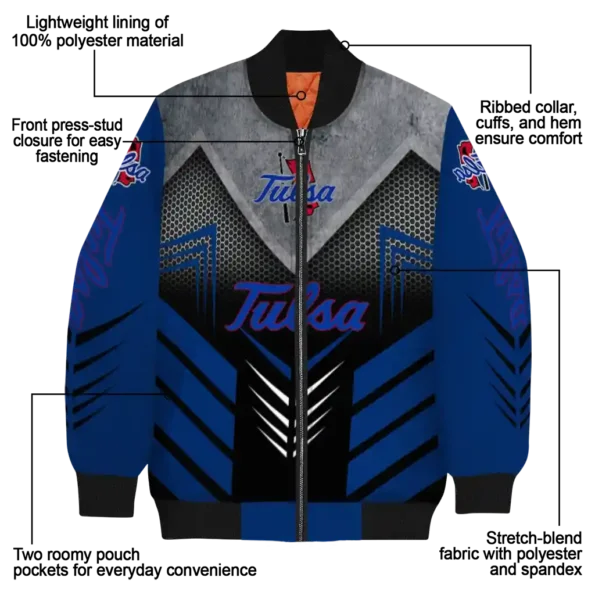 Tulsa20Golden20Hurricane20NCAAZone Jacket 5 Bomber 3.webp