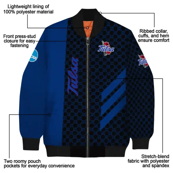 Tulsa20Golden20Hurricane20NCAAZone Jacket 5 Bomber 6.webp