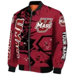 UMass20Minutemen20NCAAZone Jacket 1 Bomber 14.webp