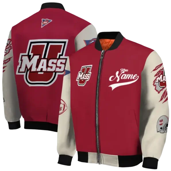 UMass20Minutemen20NCAAZone Jacket 2 Bomber 2.webp