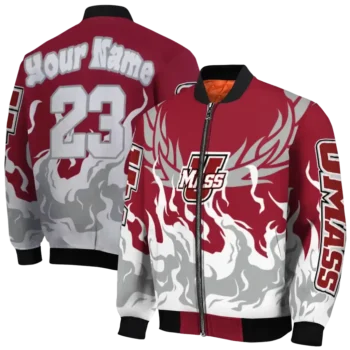 UMass20Minutemen20NCAAZone Jacket 2 Bomber 7.webp