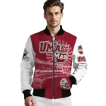 UMass20Minutemen20NCAAZone Jacket 1 Bomber 12.webp