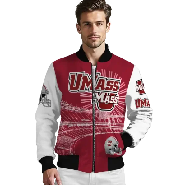 UMass20Minutemen20NCAAZone Jacket 3 Bomber 12.webp